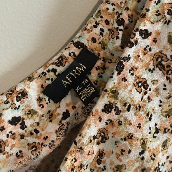 AFRM Ditsy Floral Dress - XL - Picture 4 of 5